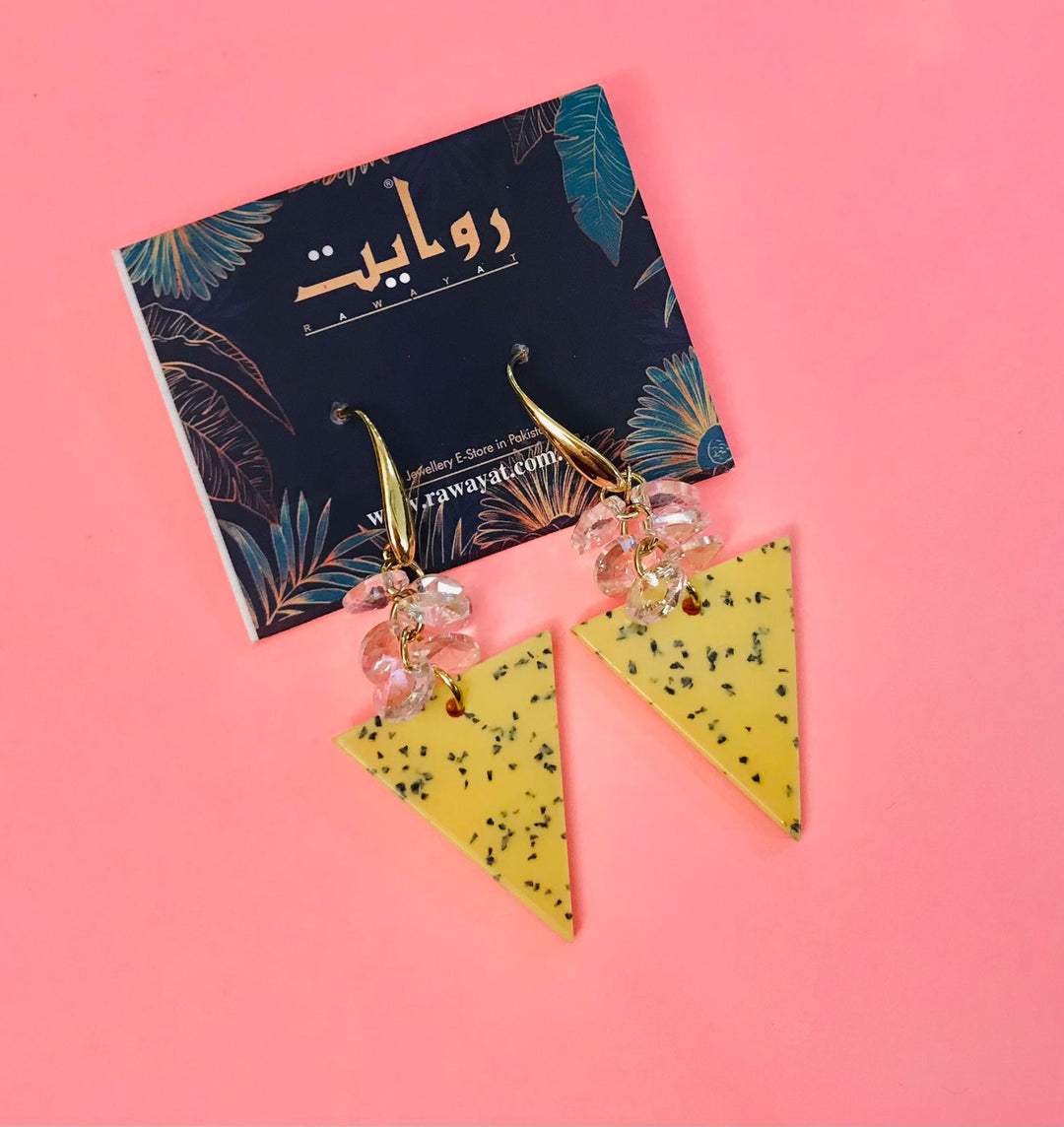 Fancy Earring-247 (Yellow)