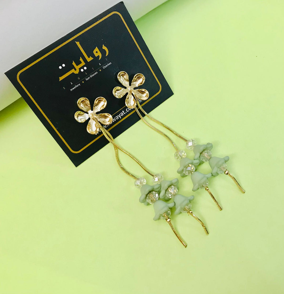 Fancy Earring-265 (Mint Green)