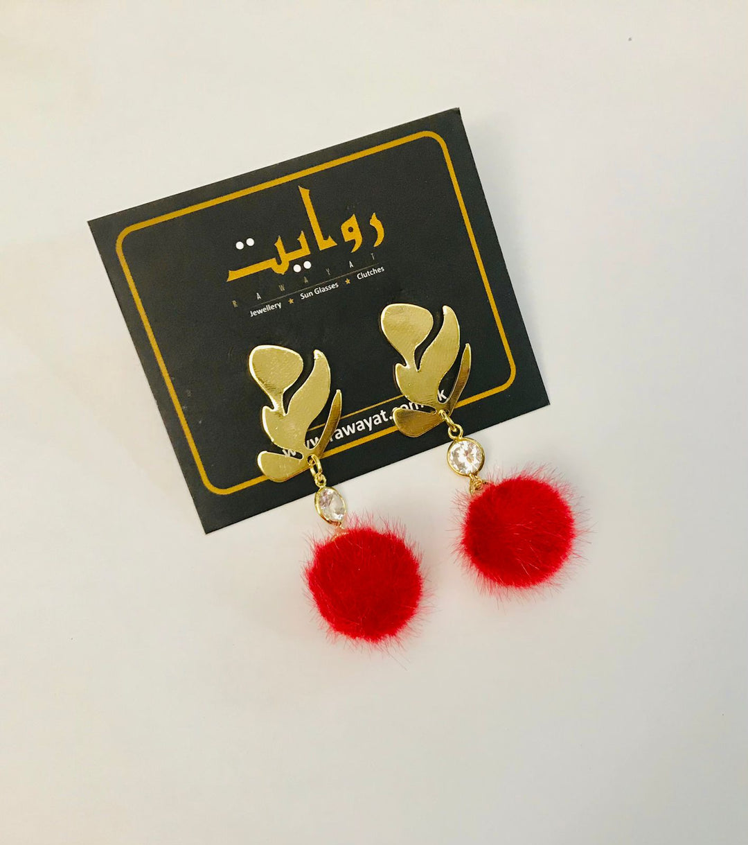 Fancy Earring-281 (Red)