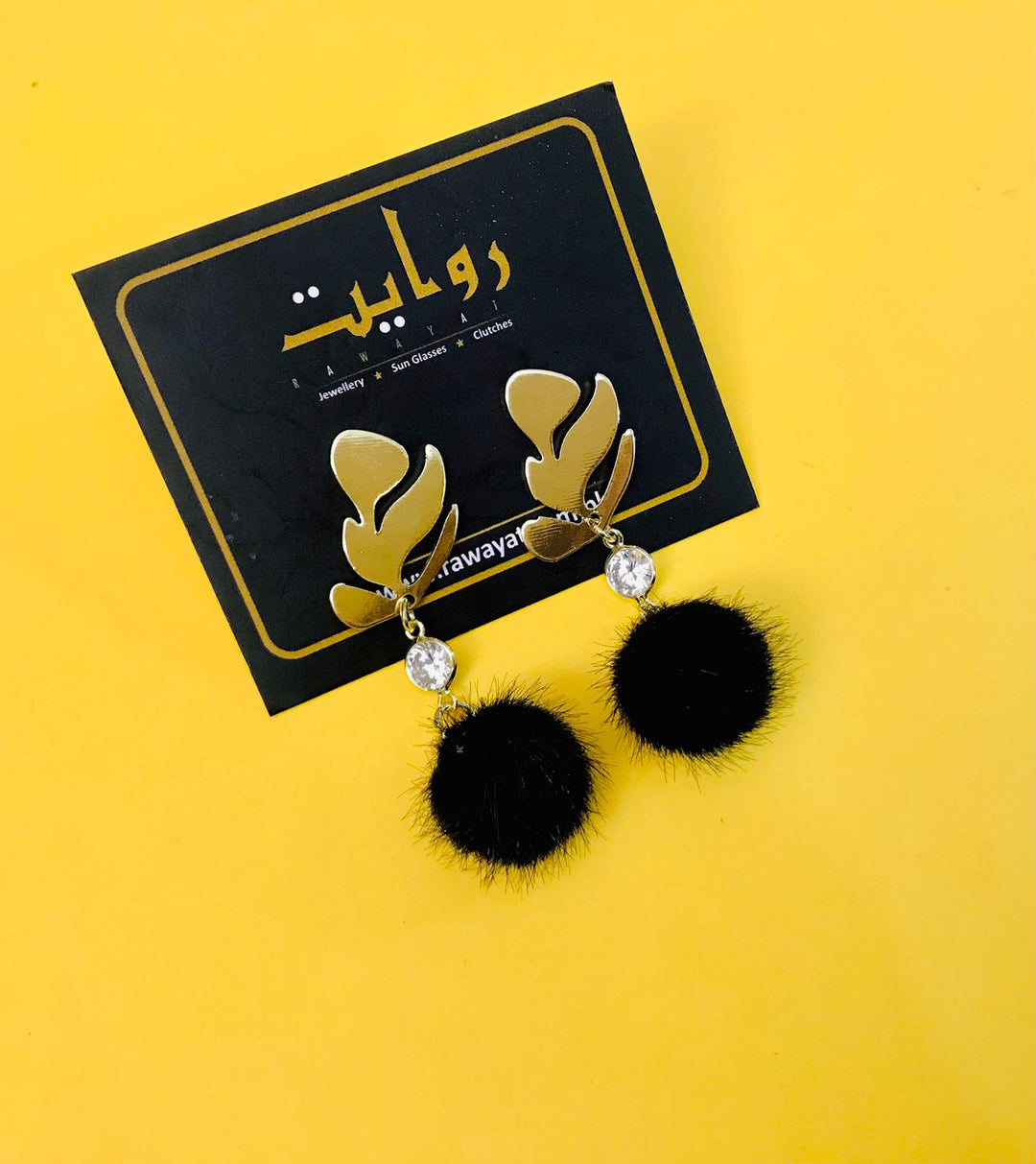 Fancy Earring-281 (Black)