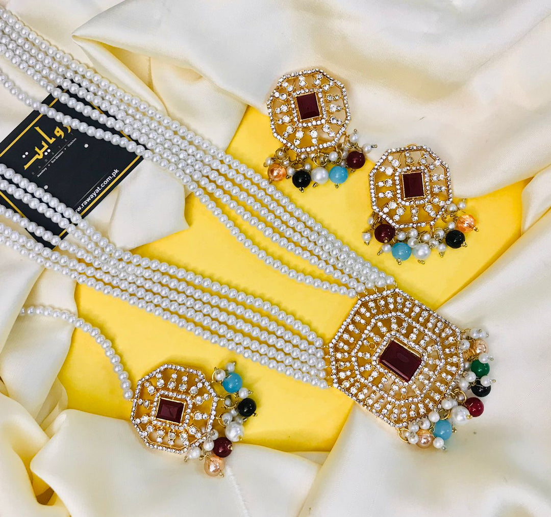 ABIHA Rani Mala Set (Naurateen)