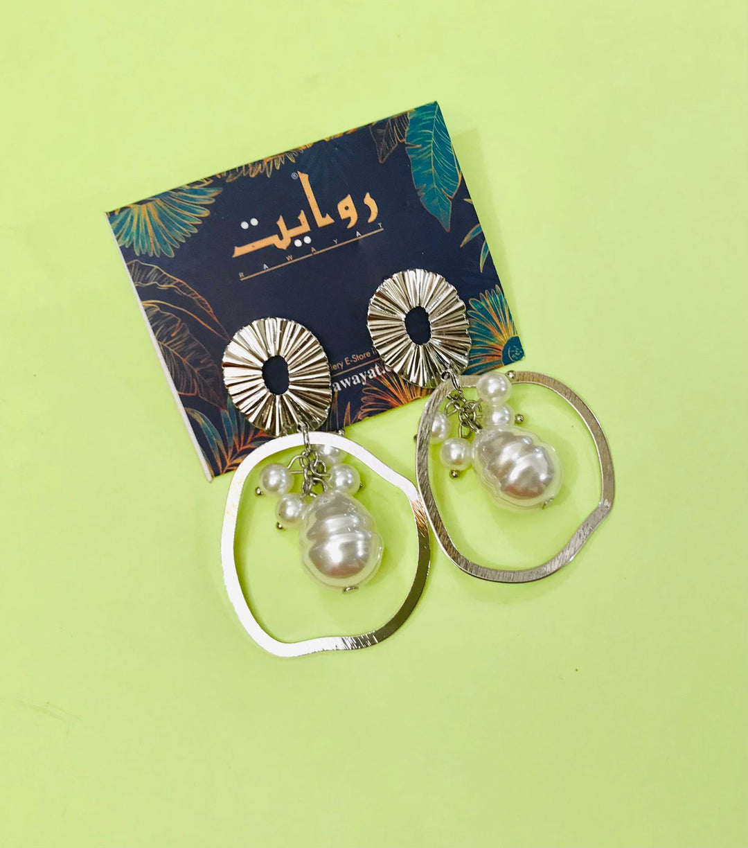 Fancy Earring-329 (Silver)