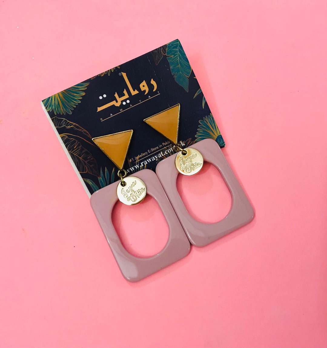 Fancy Earring-319 (Pink)