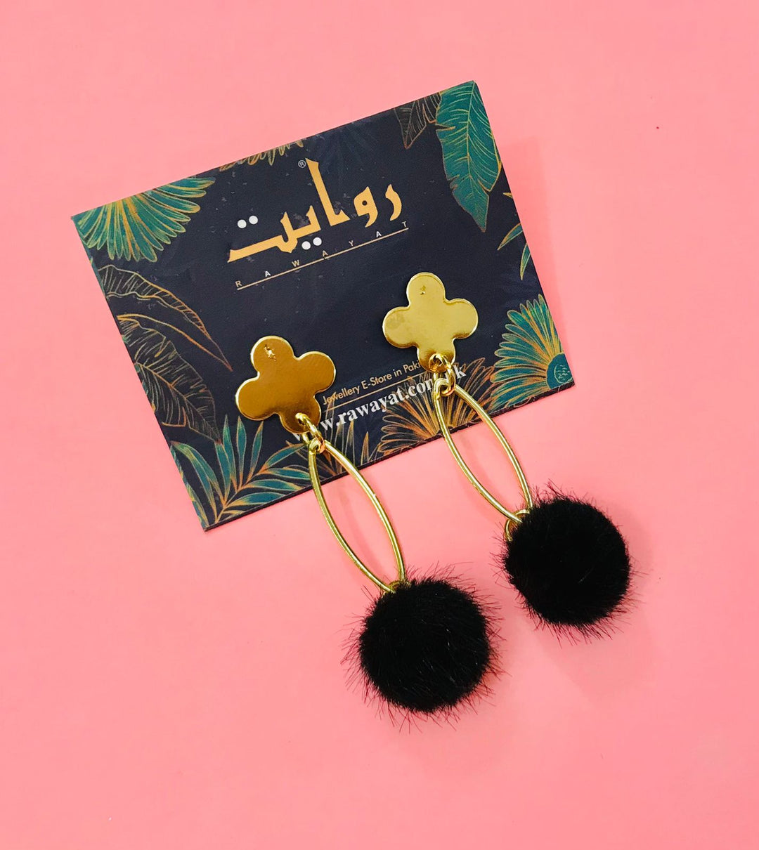 Fancy Earring-275 (Black)