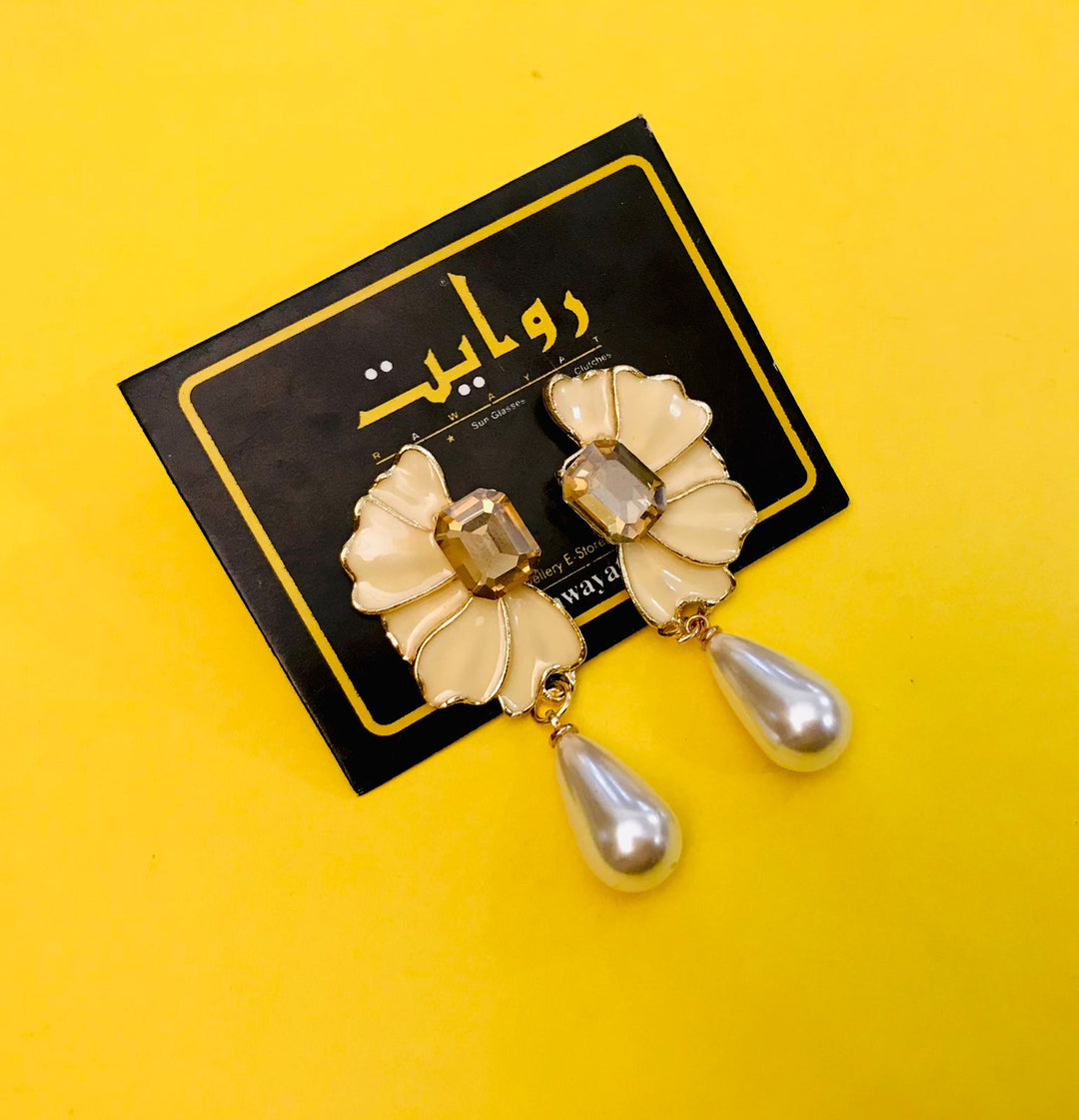 Fancy Earring-332 (Yellow)