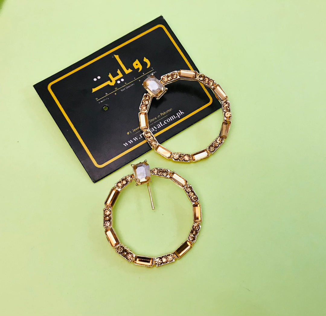 Fancy Earring-331 (Golden)