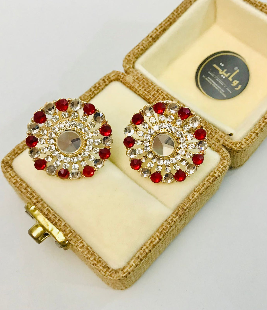 Fancy Studs-130 (Red)