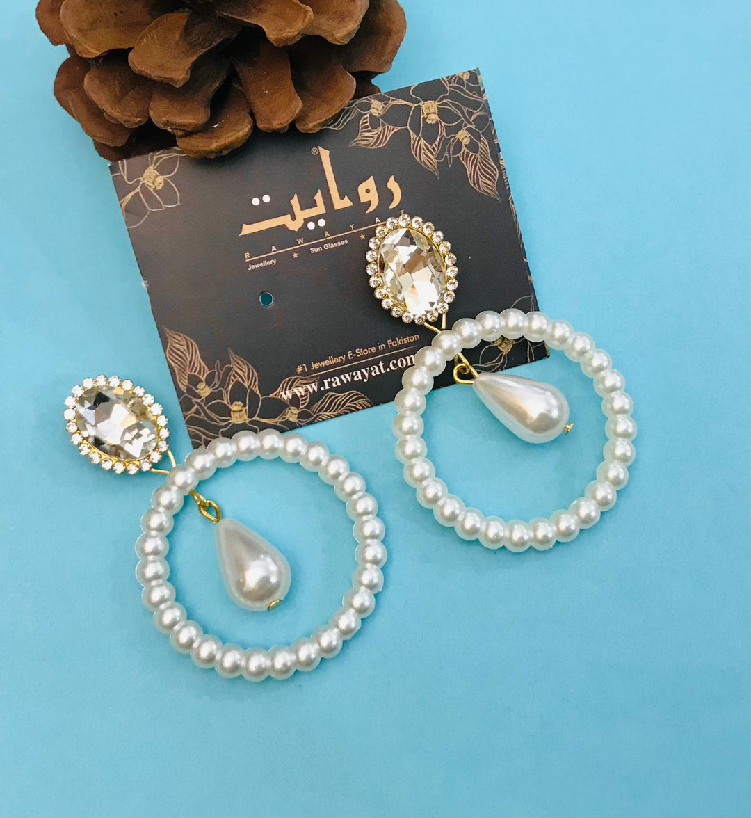 Fancy Earring-371 (Pearl)