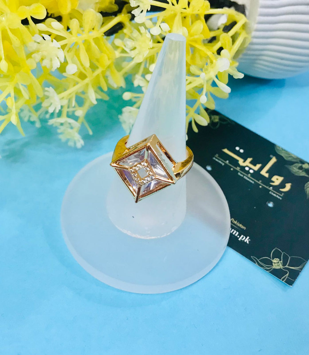 Zircon Ring-21 (Pearl)