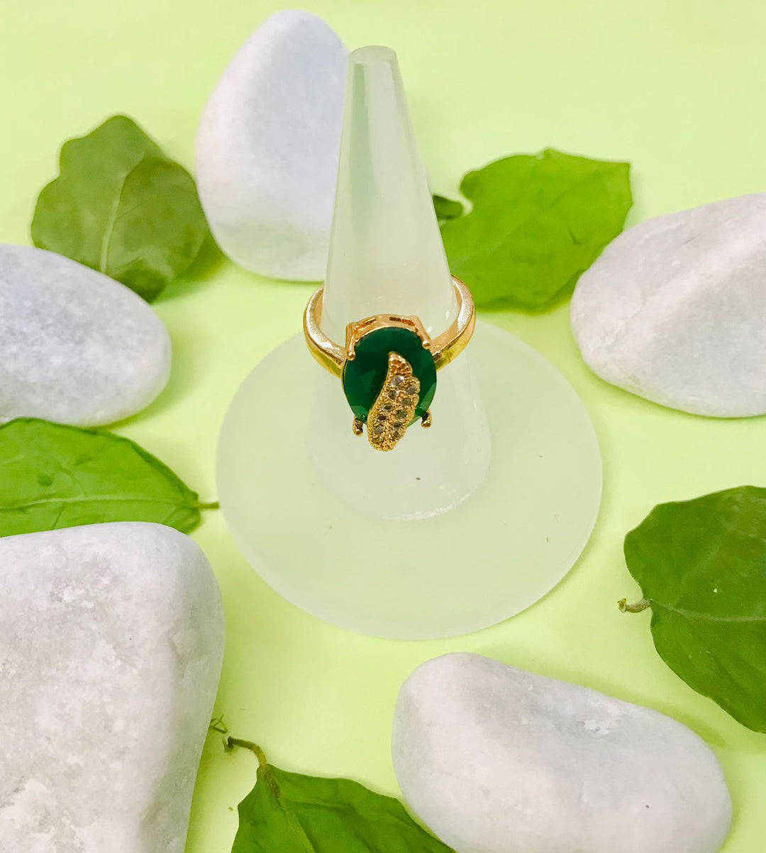 Zircon Ring-04 (Green)