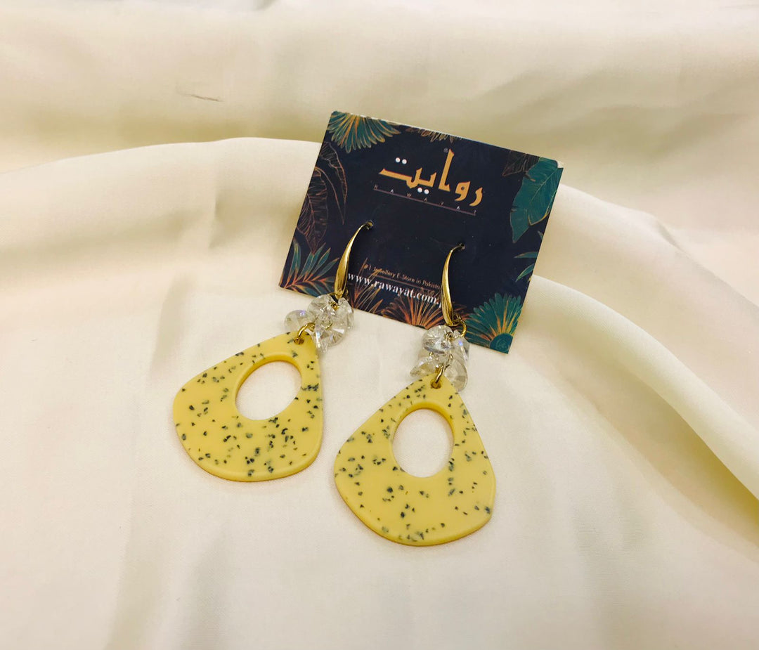 Fancy Earring-374 (Yellow)