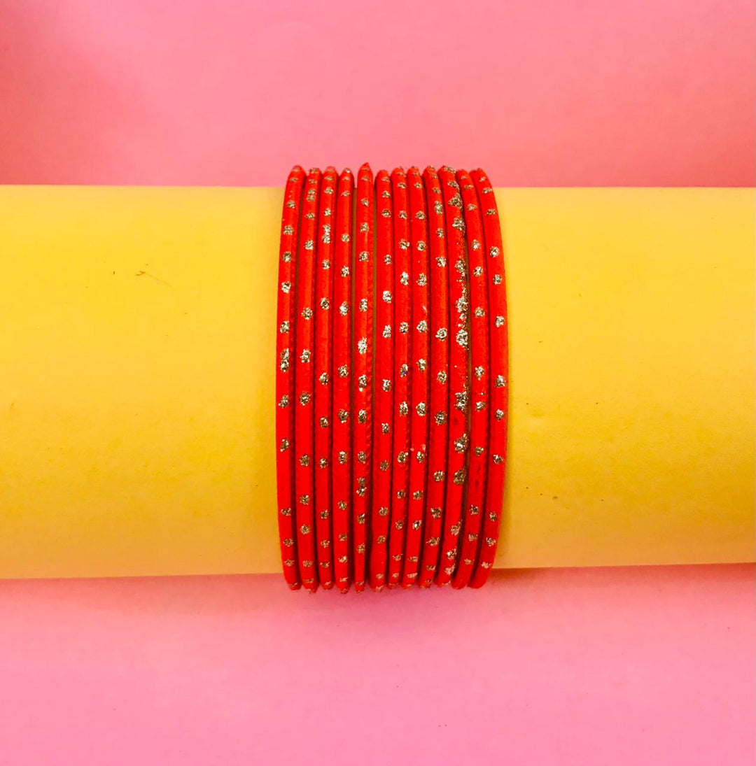 Multi Bangles-28 (Red)