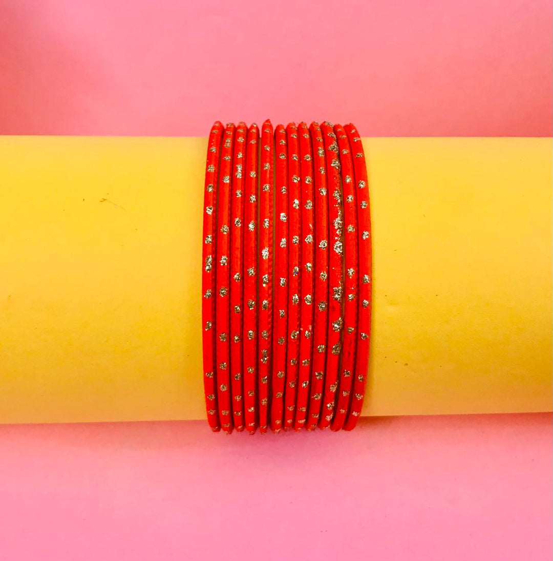 Multi Bangles-28 (Orange)