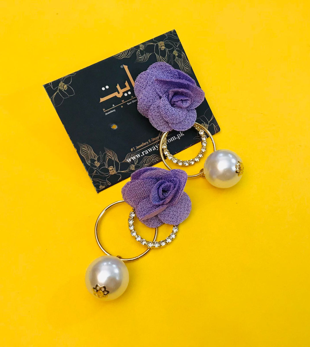 Fancy Earring-356 (Purple)