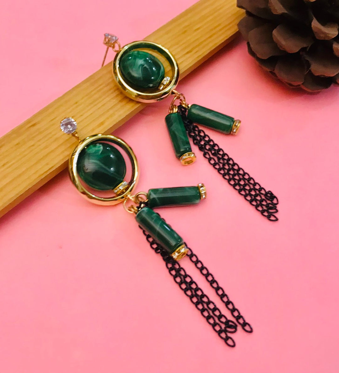 Fancy Earring-359 (Green)