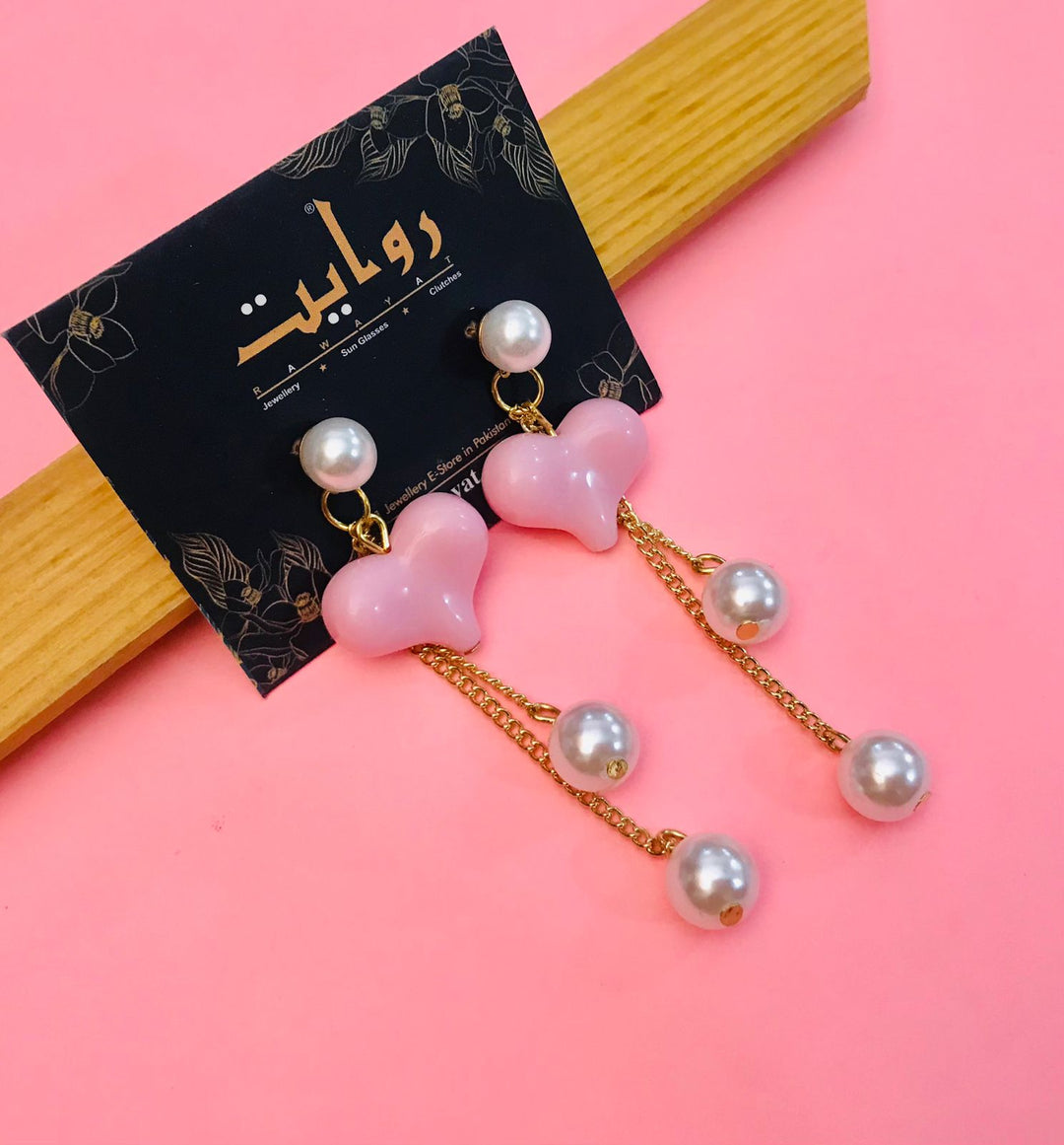 Fancy Earring-360 (Pink)