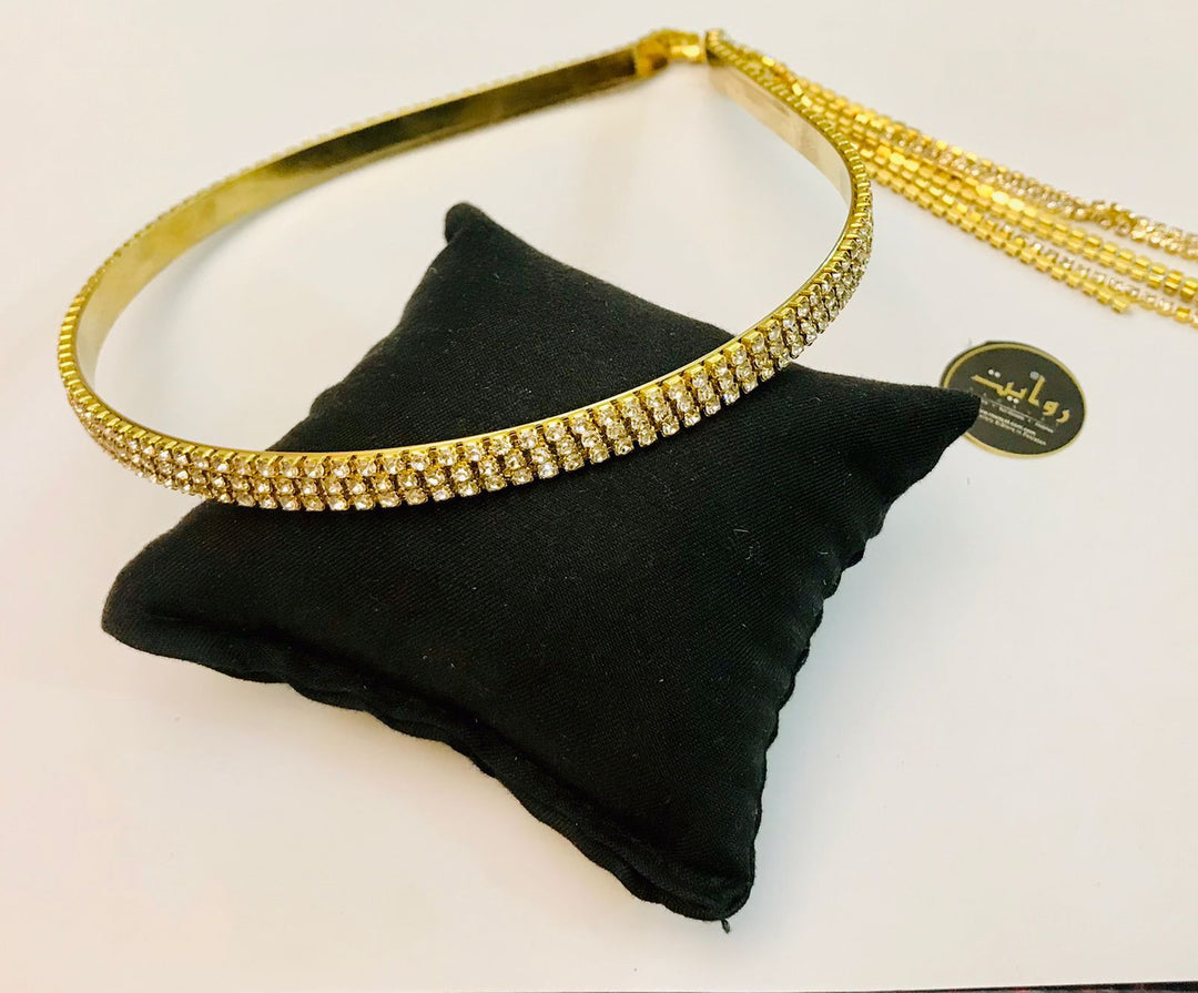 Stone Headband (Golden)