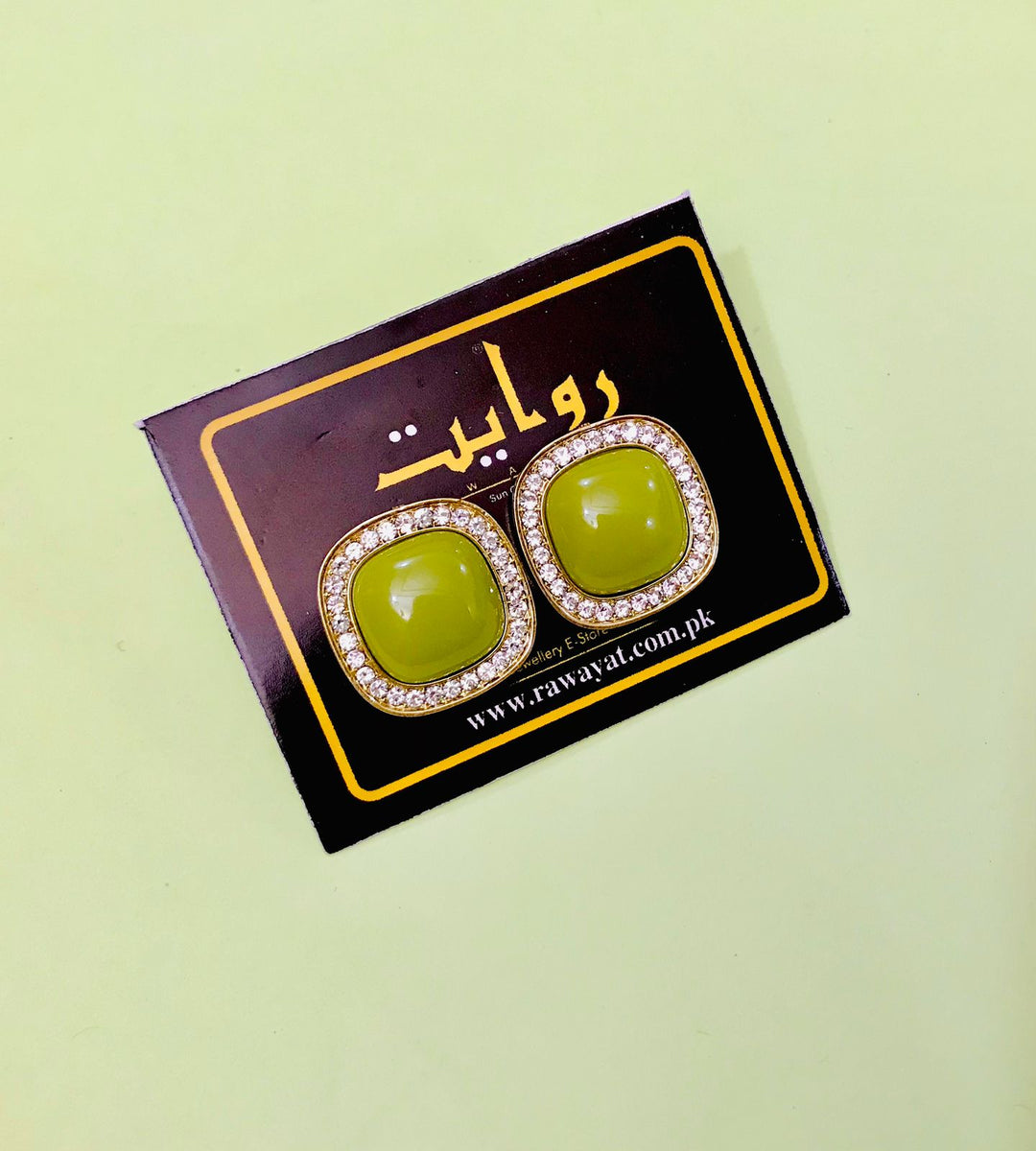 Fancy Studs-132 (Green)