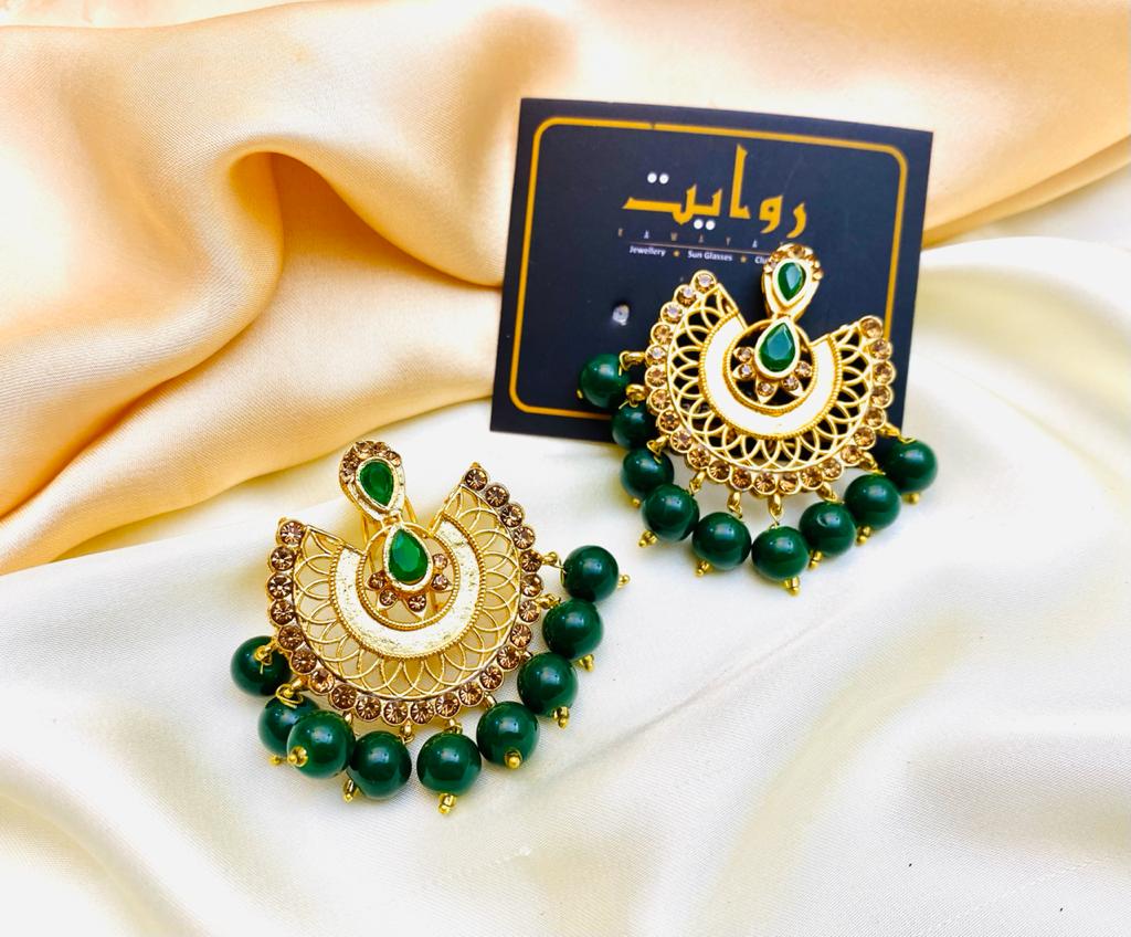 Fancy Earring-27 (Green)