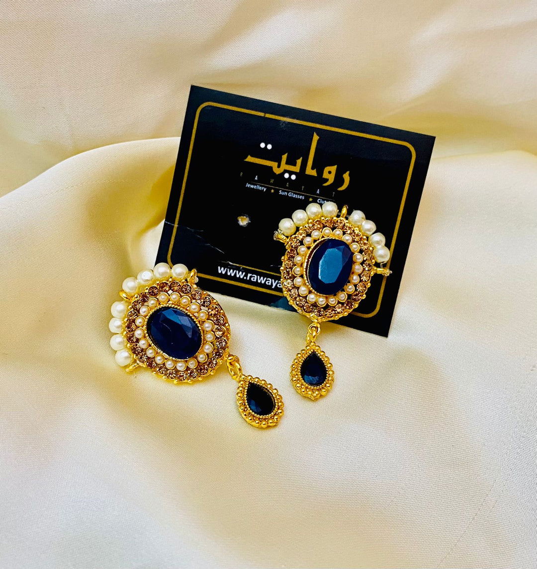 Fancy Earring-47 (Blue)