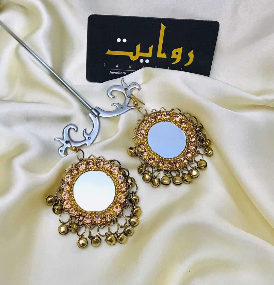 Sheesha Earring-01 (Antique)