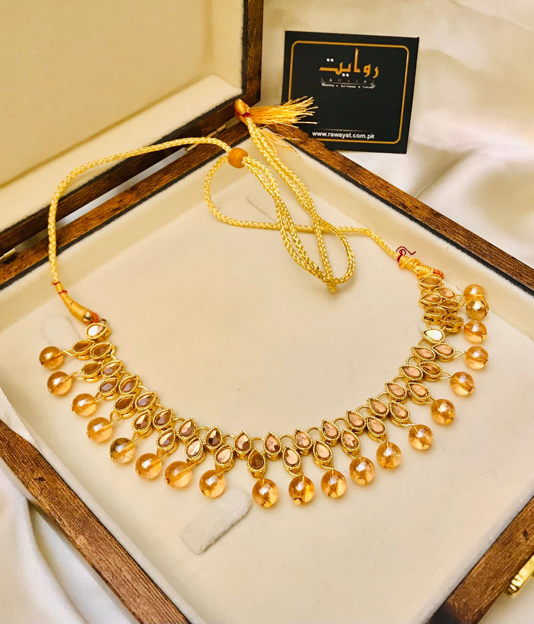 Kundan Choker-01 (Golden)