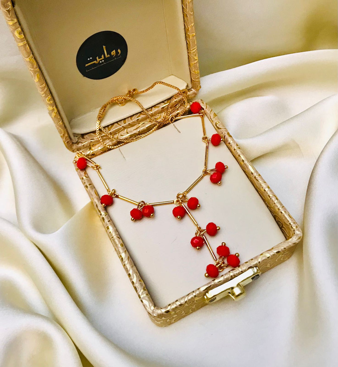 Gold Chain-54 (Red)