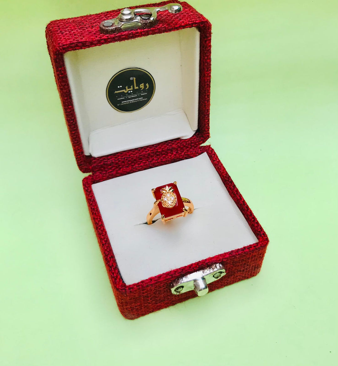 Ring-198 (Maroon)