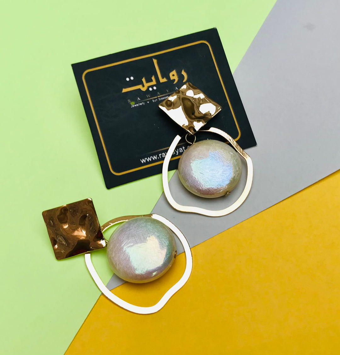 Fancy Earring-159 (Pearl)