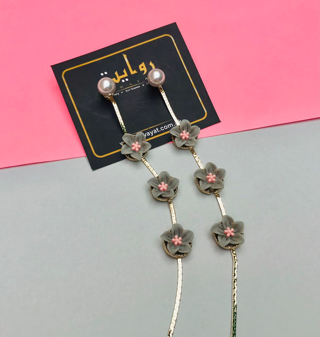 Fancy Earring 225 (Grey)